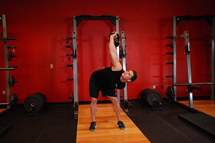 Advanced Kettlebell Windmill آسیاب بادی پیشرفته با کتل بل