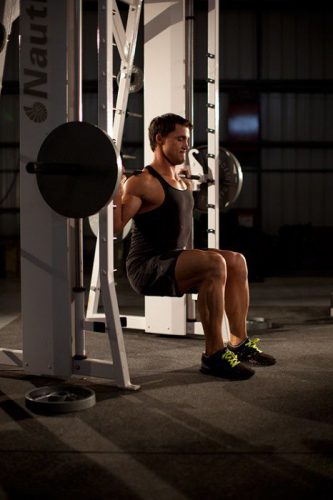 Chair Squat اسکوات اسمیت صندلی