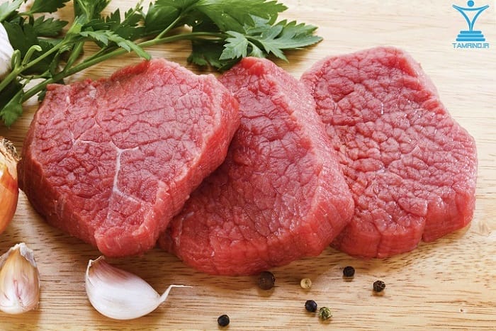 گوشت قرمز پروتئینtamrino.ir